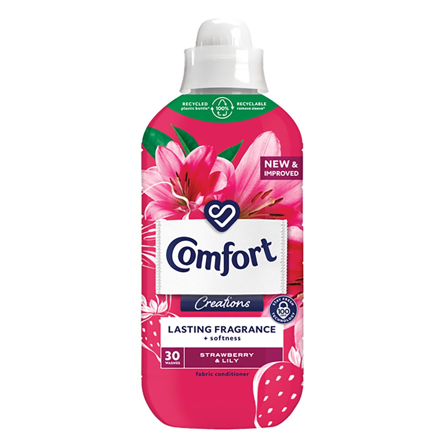 Comfort Fabric Conditioner - 900ml / Strawberry and Lily Image