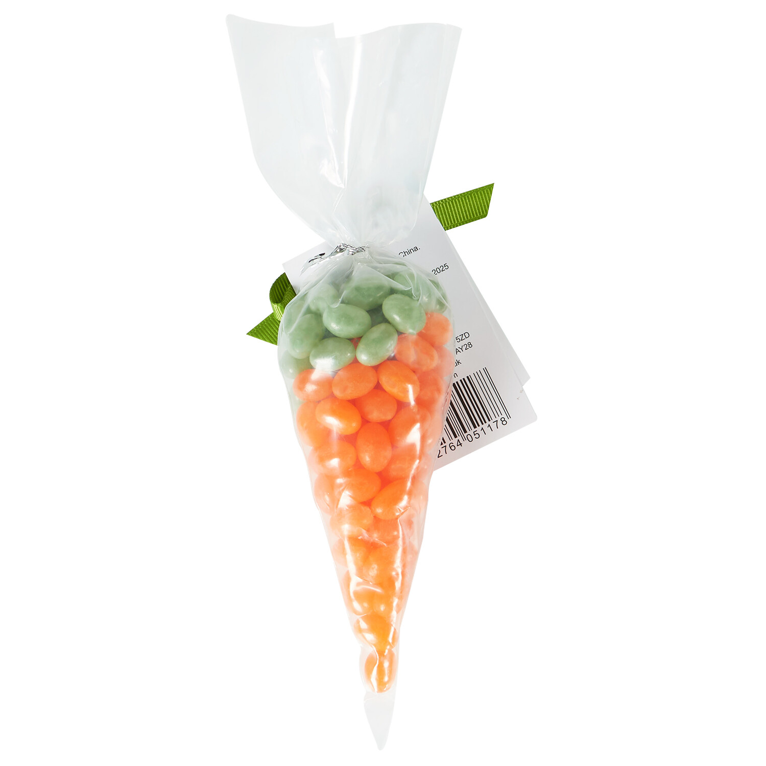 Carrot Sweet Candy Bag - Orange and Green Image 2