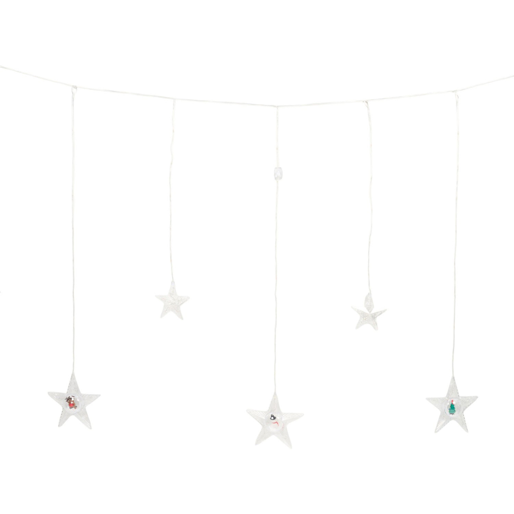 106 LED Christmas Curtain Light Image 2