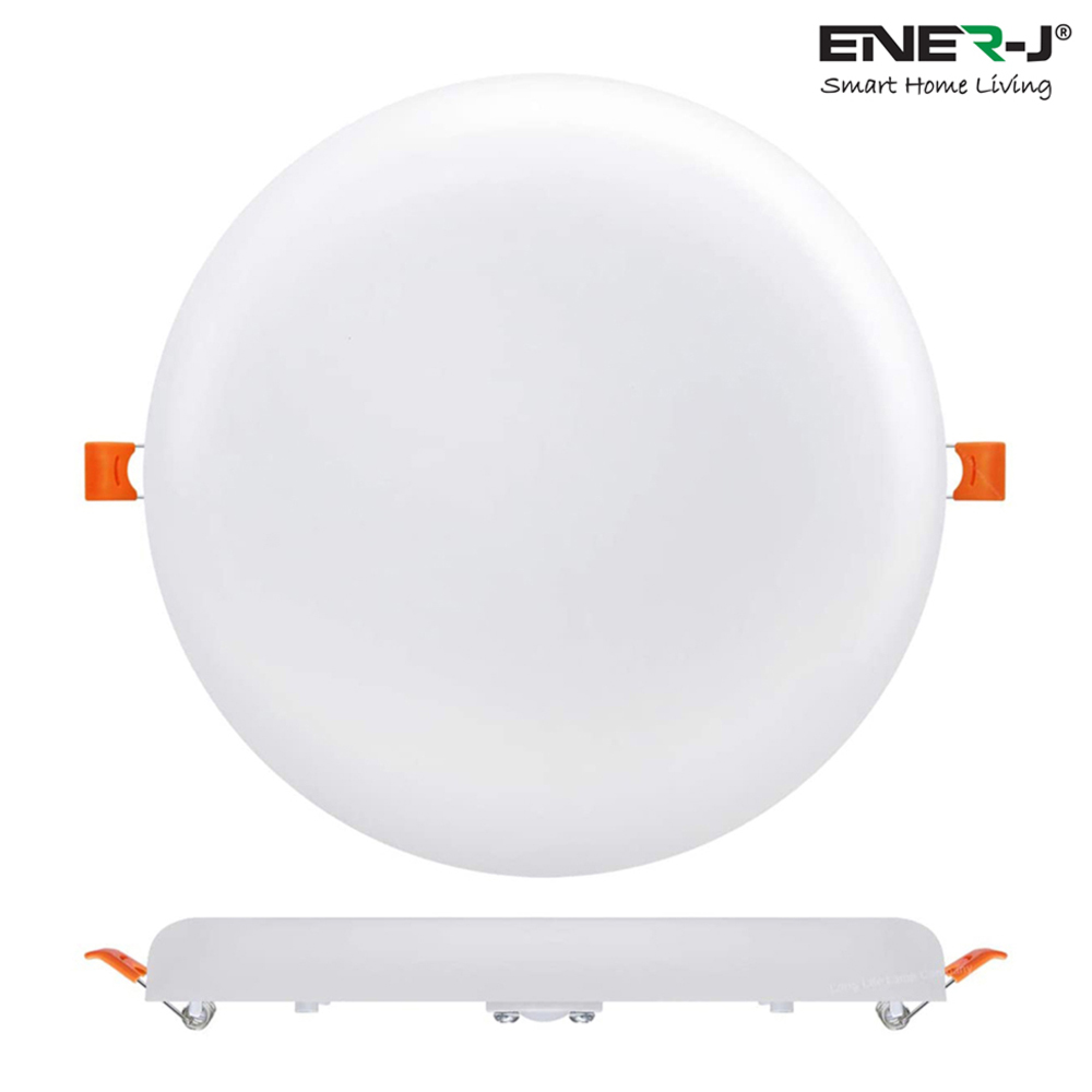 ENER-J 24W 4000K Round Frameless LED Panel Downlight 4 Pack Image 3