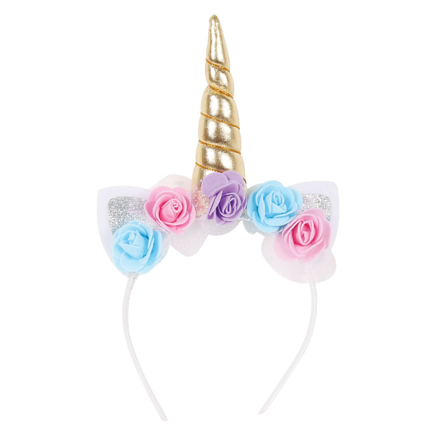 Pastel and Gold Unicorn Headband Image