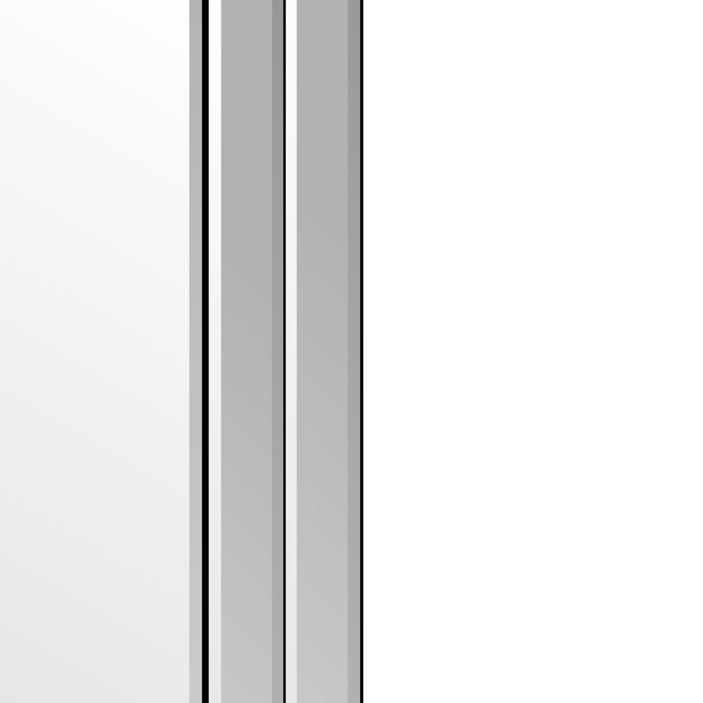 MirrorOutlet Luxford Bevel Cheval Free Standing Mirror 150 x 40cm Image 5