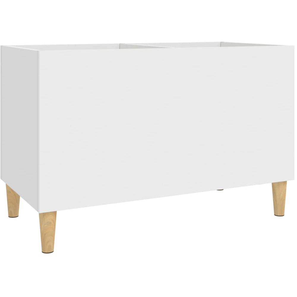 vidaXL White Record Cabinet Image 2
