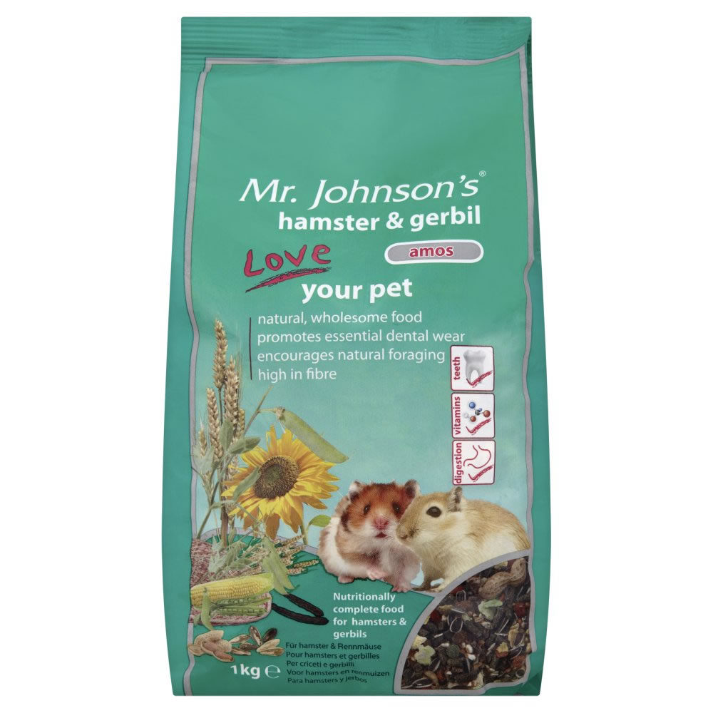 Mr Johnson's Hamster and Gerbil Food 1kg Image