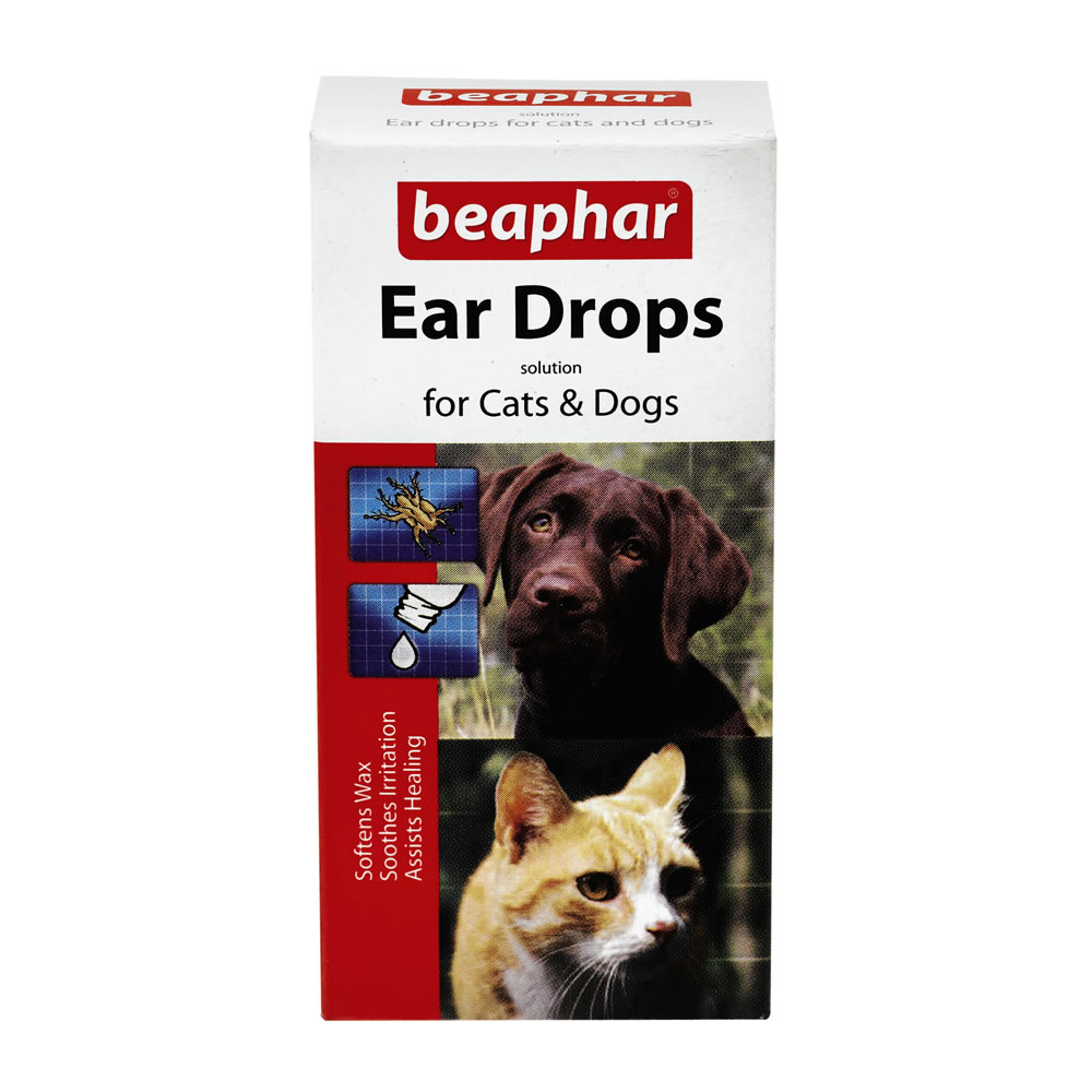 Beaphar Ear Drops for Cats and Dogs 15ml Image
