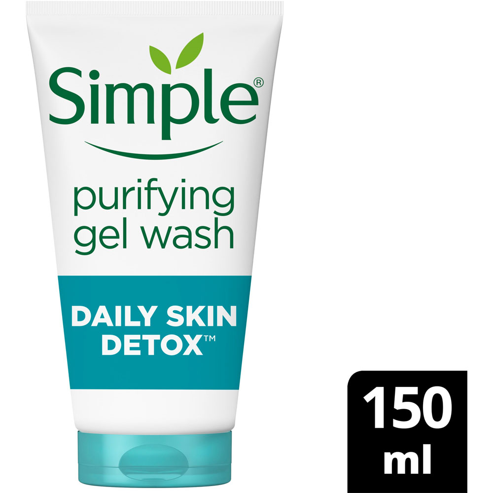 Simple Daily Detox Purifying Face Wash 150ml Image 2