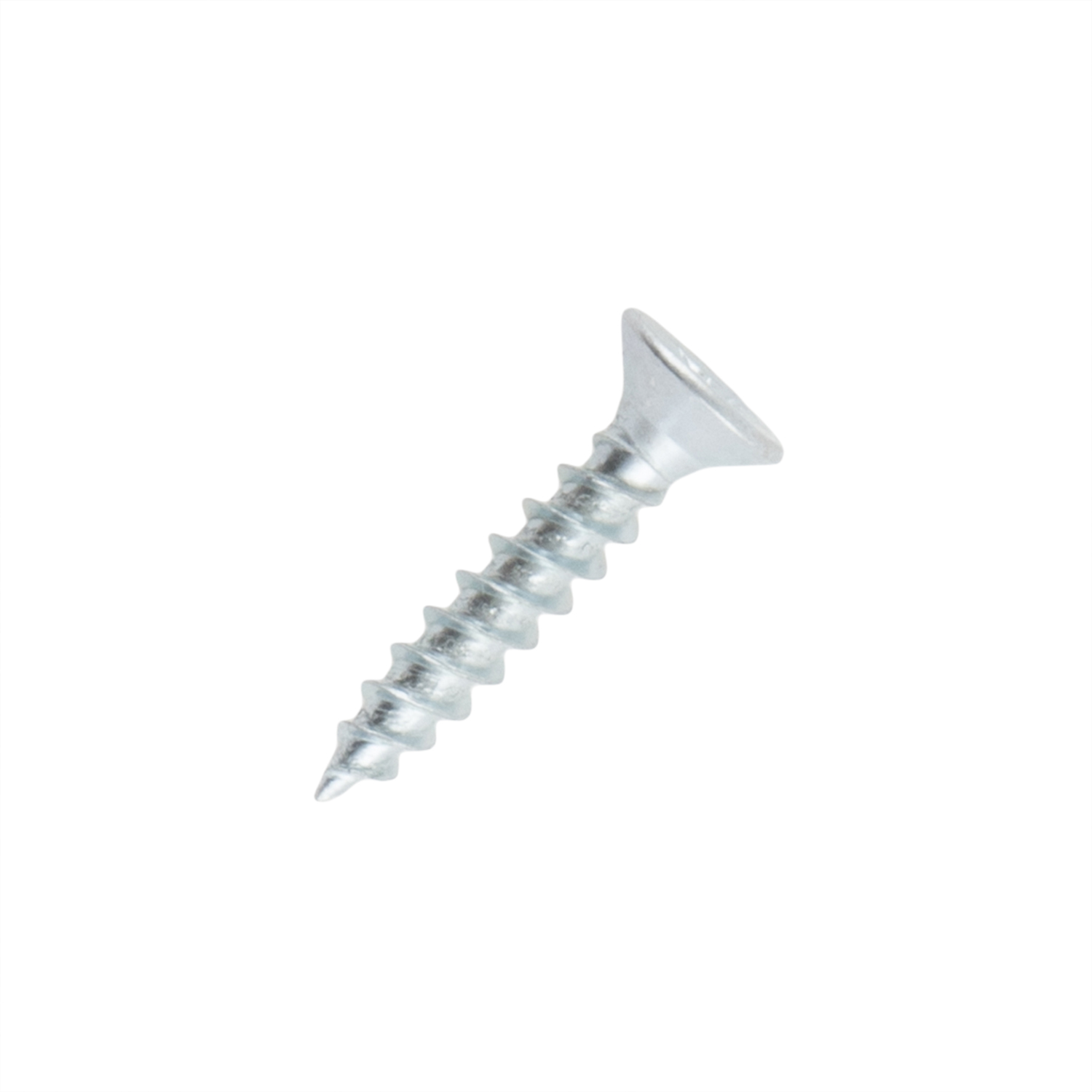 Hiatt 10 x 1 Inch Zinc Plated Countersunk Hard Twin Posi Screws 50 Pack Image 2