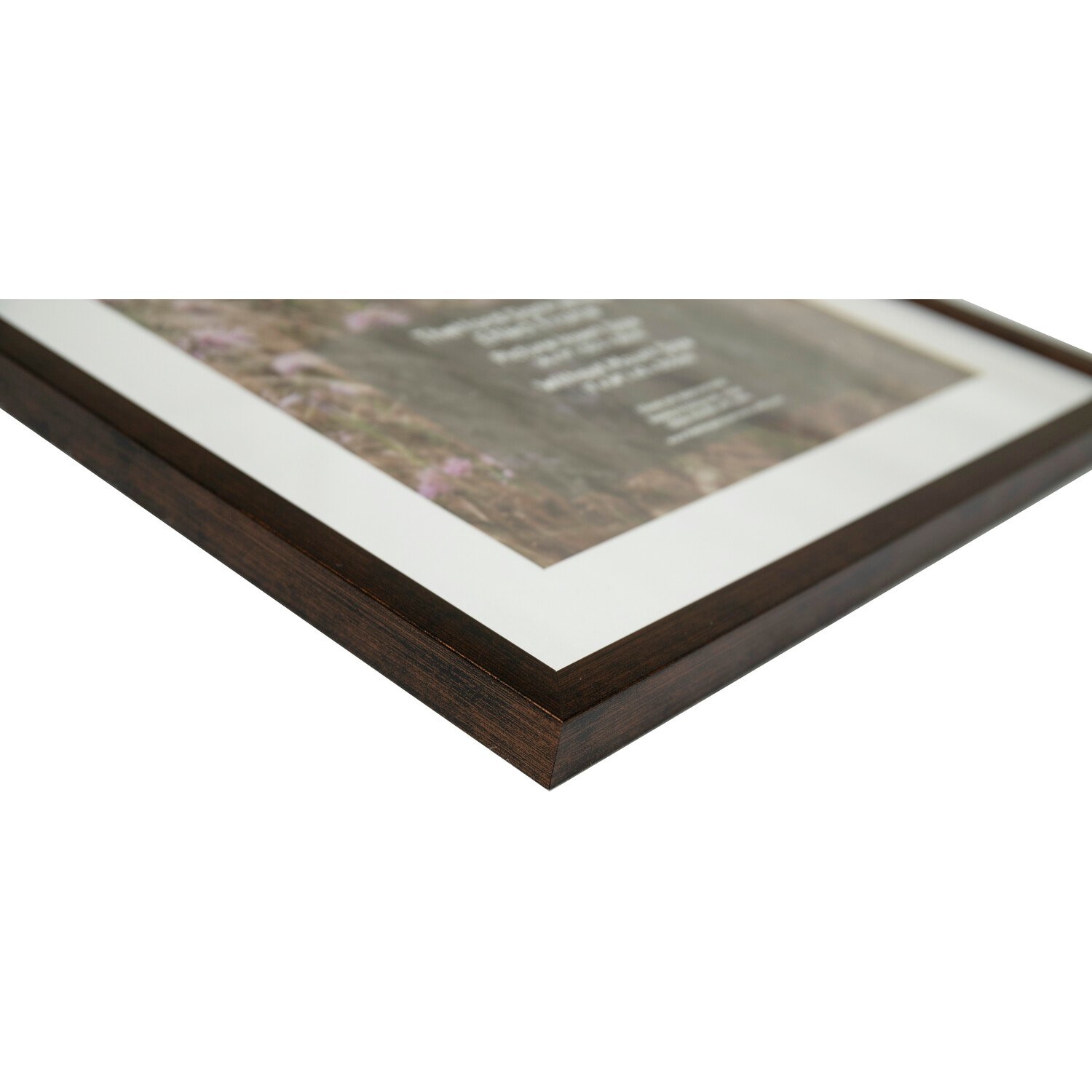 Thetford Dark Wood Effect Frame Brown 17 x 12in Image 3