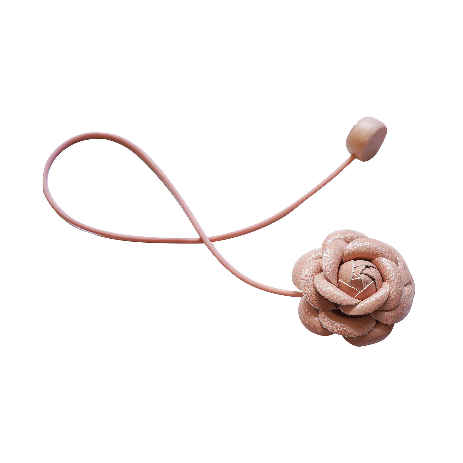 Camellia Magnet Curtain Tie Back  - Pink Image