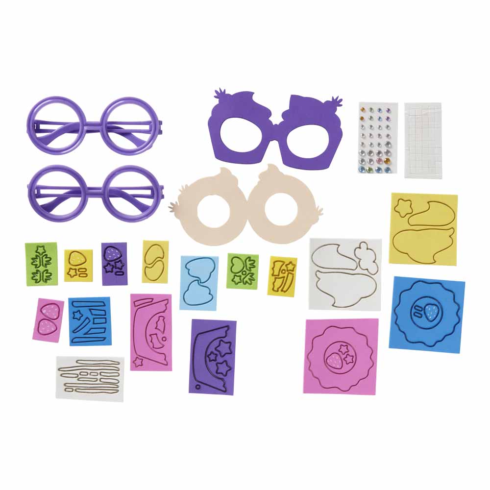 Wilko Make Your Own Diva Glasses 2 pack Wilko