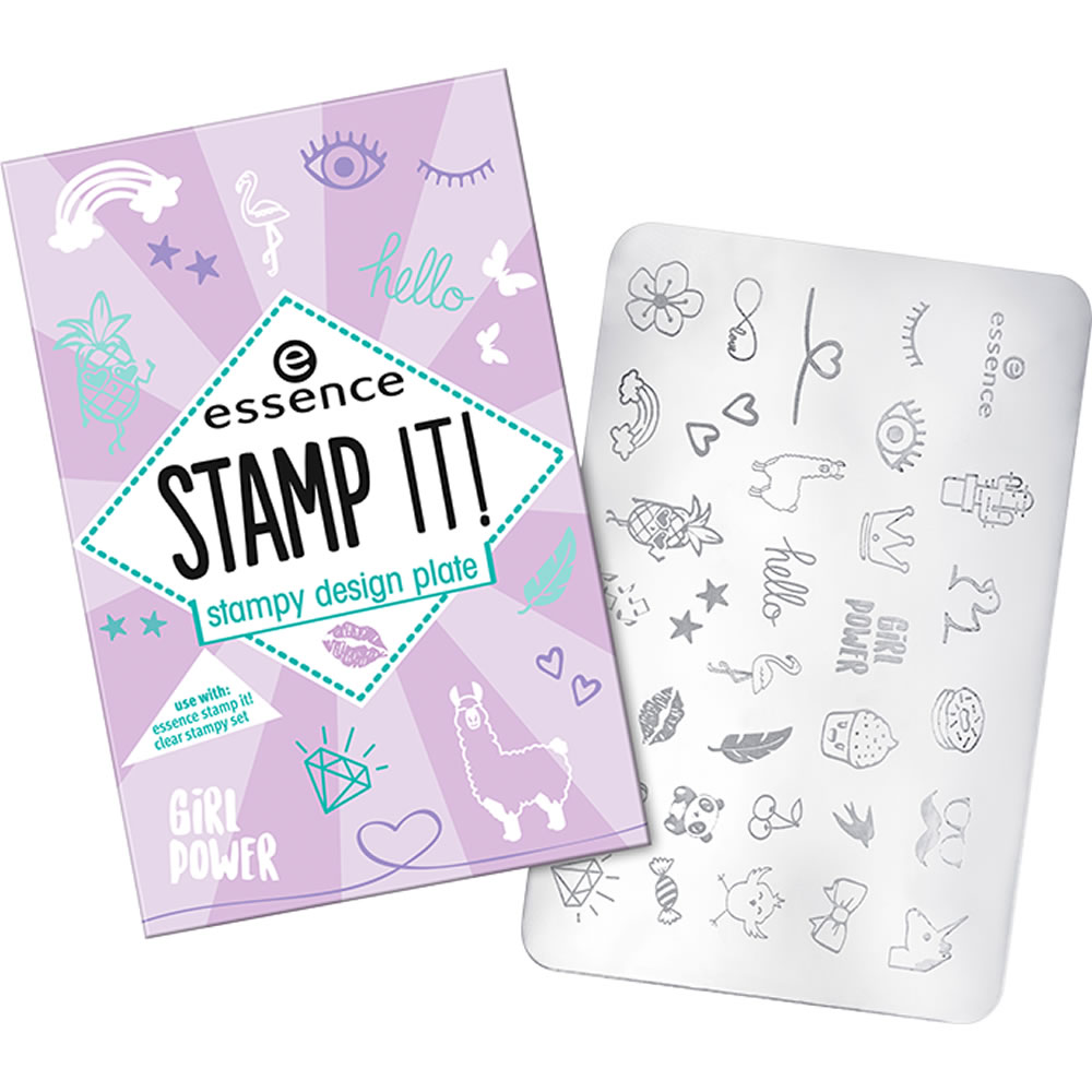 Essence Stamp It Stampy Design Plate Nail Art 01 Wilko