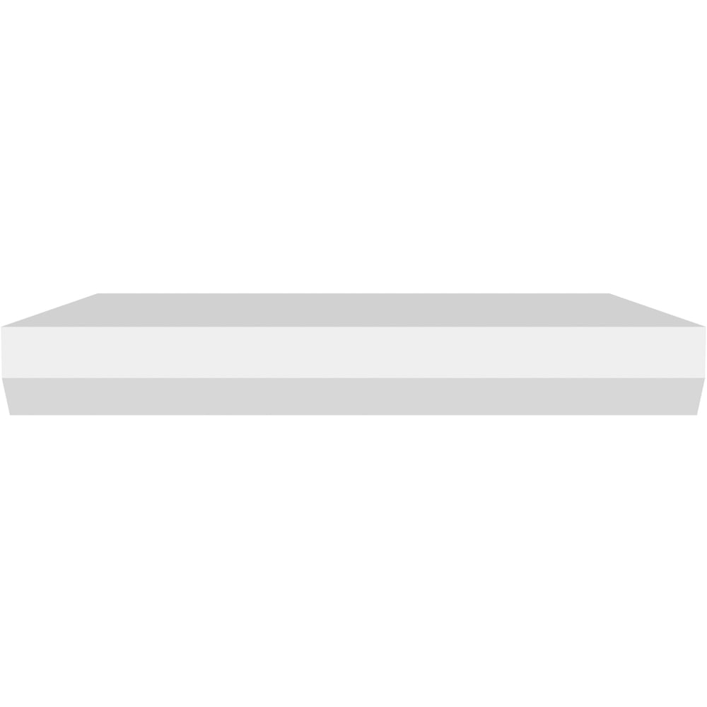 National Skirting White Bevelled Edge Primed Window Board 18mm 400 x 4200mm Image 2