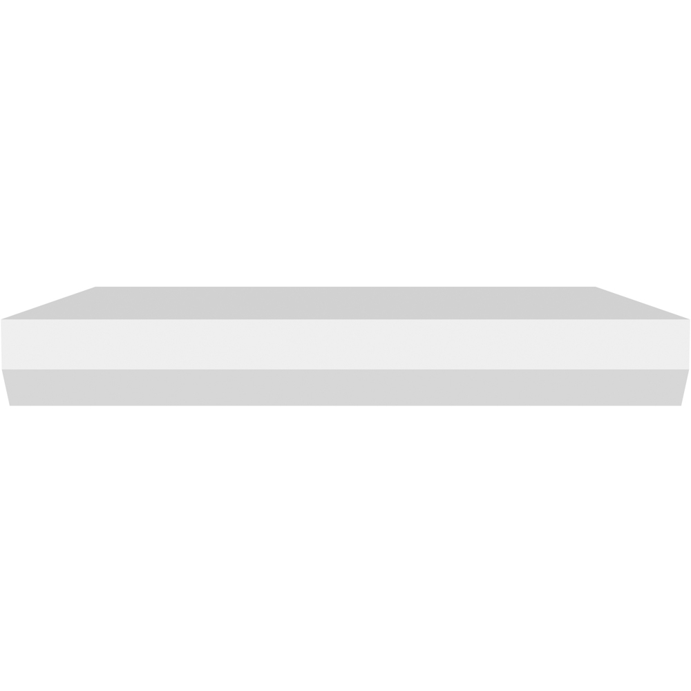 National Skirting White Bevelled Edge Primed Window Board 25mm 140 x 3040mm Image 2