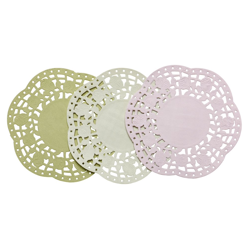 Dovecraft Floral Muse Doilies Assorted Colours    30pk Image 2