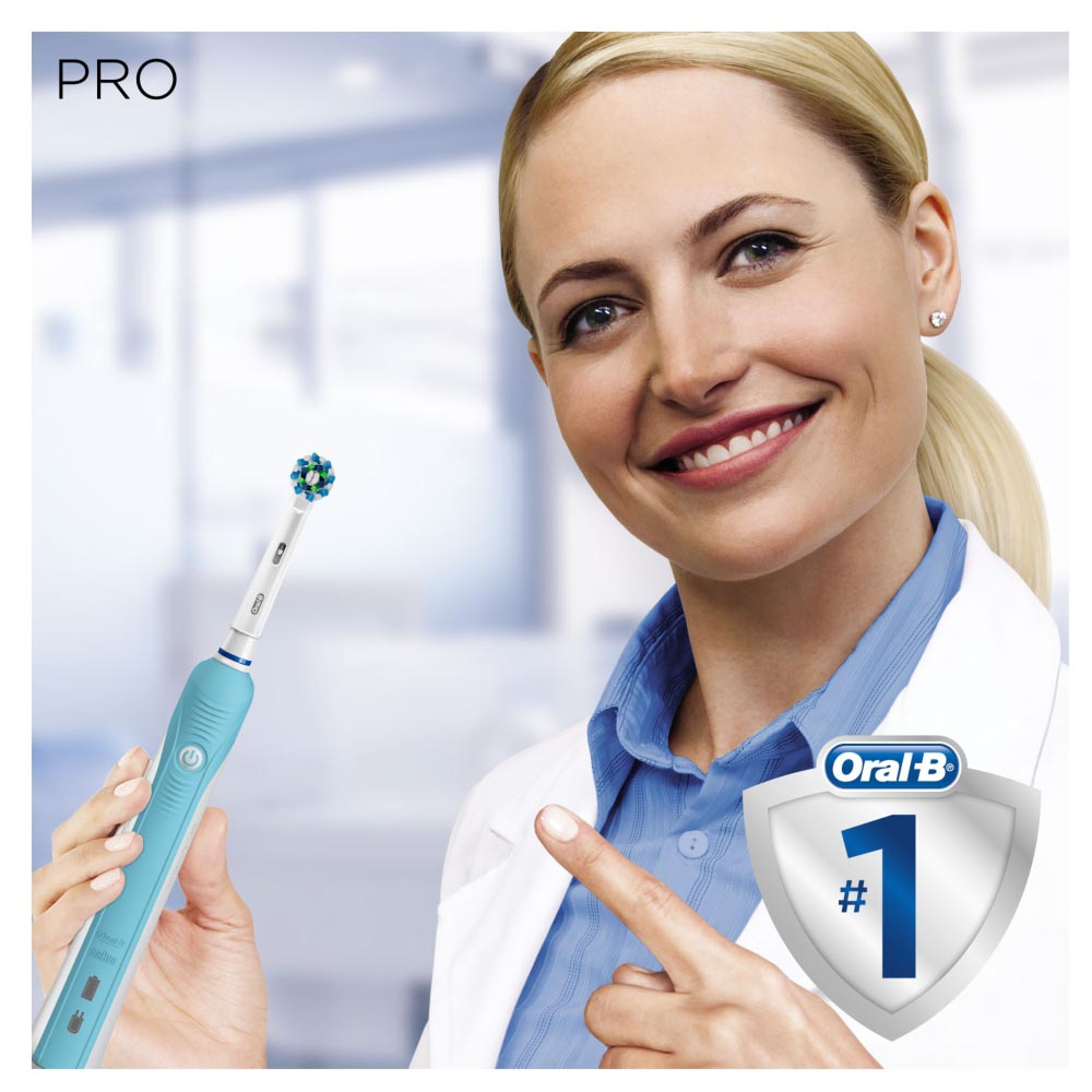 Oral-B Pro 1 600 Cross Action Rechargeable Toothbrush Image 8