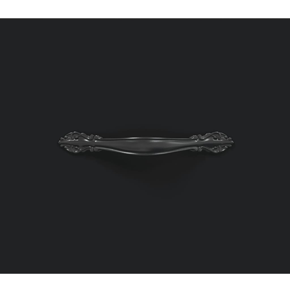 vidaXL 3 Drawer Black TV Cabinet Image 9