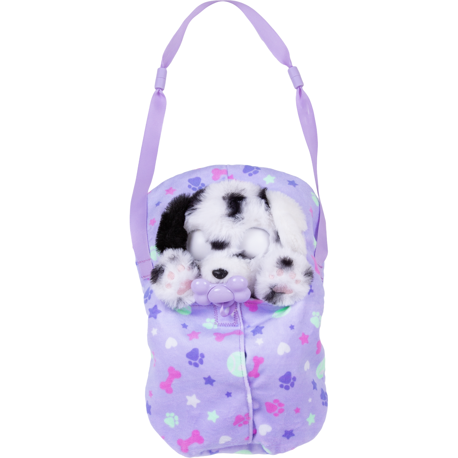 Baby Paws Purple Dalmatian Soft Toy Image 4