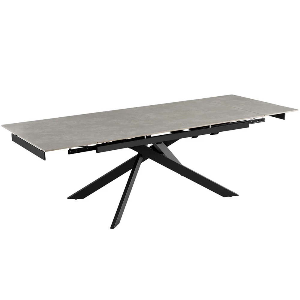 DS Living Zaira 6 Seater Dining Table Grey Concrete Image 2