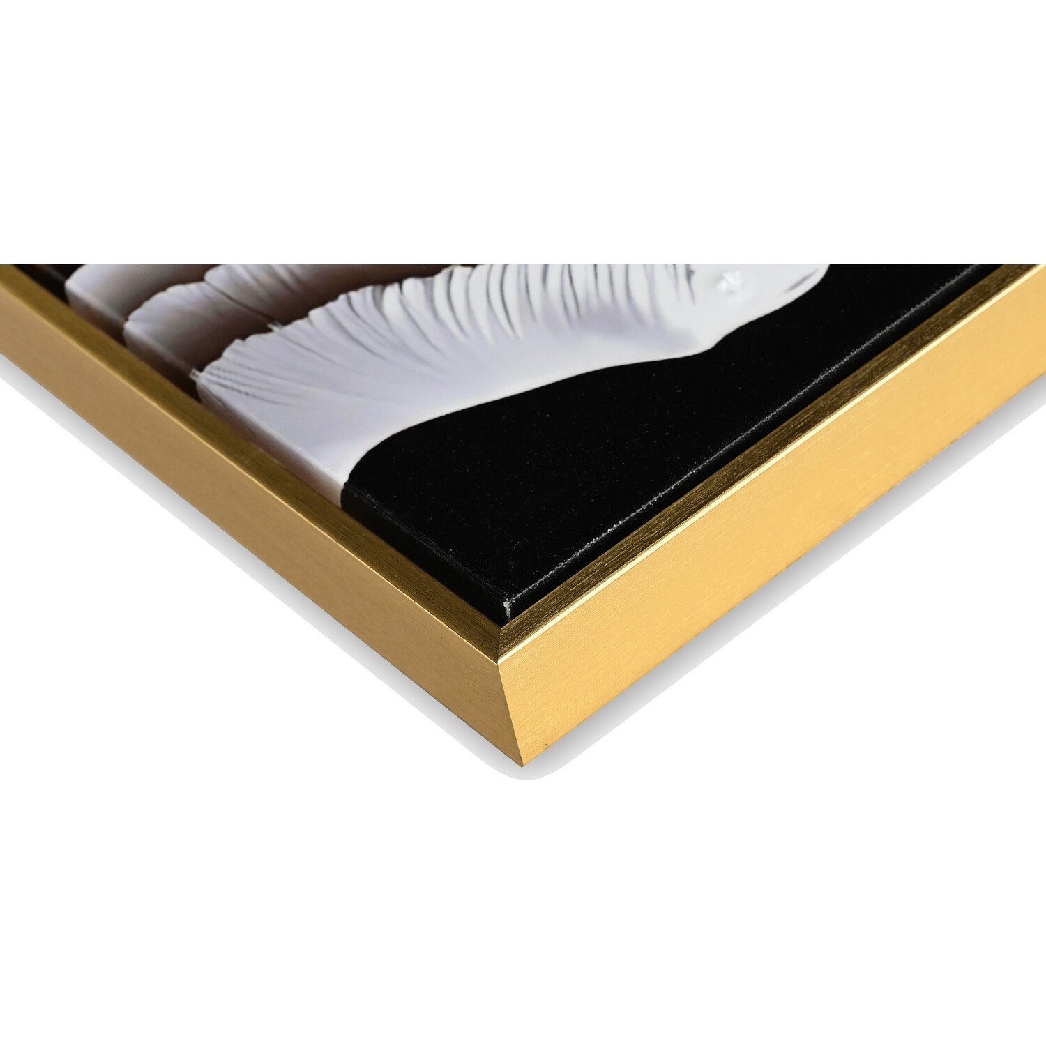 Obsidian Effect Jewelled Neutrals Print Image 3