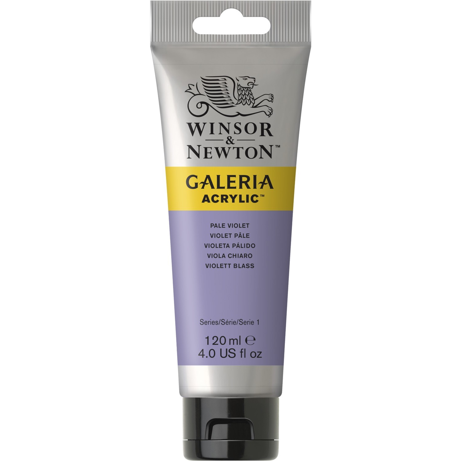 Winsor and Newton 120ml Galeria Acrylic Colour Paint - Pale Violet Image