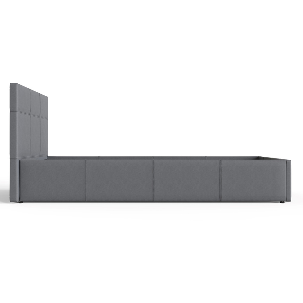 GFW Single Grey End Lift Ottoman Bed Image 4