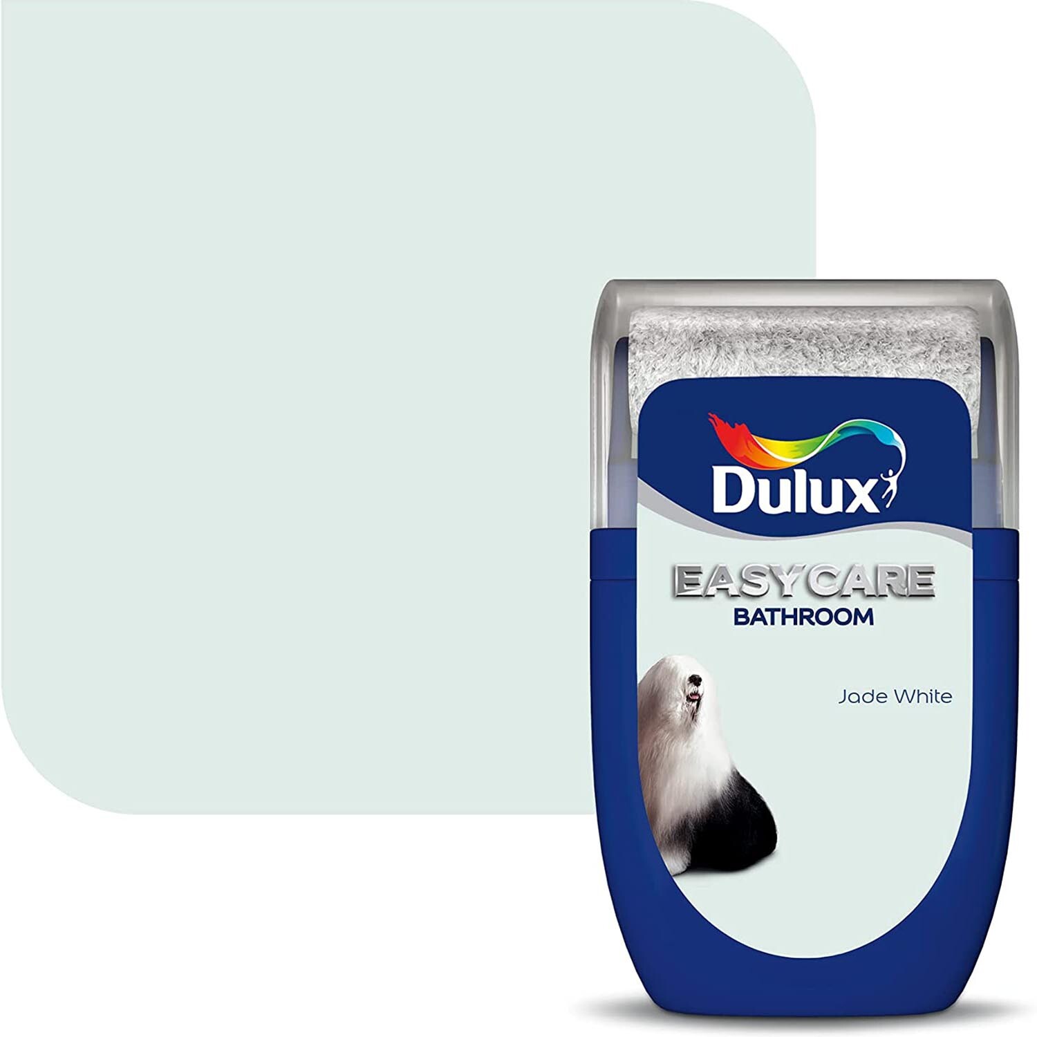 Dulux Easycare Jade White Soft Sheen Bath Tester 75ml Image 2