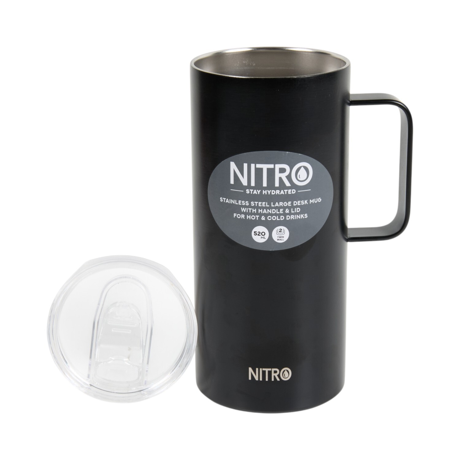 Nitro Stainless Steel Vacuum Desk Mug Image 4