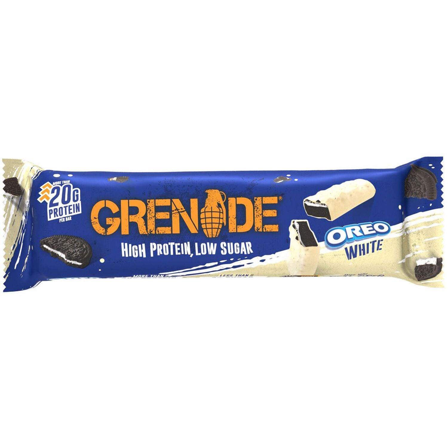 Grenade Protein Bar - Oreo White Image
