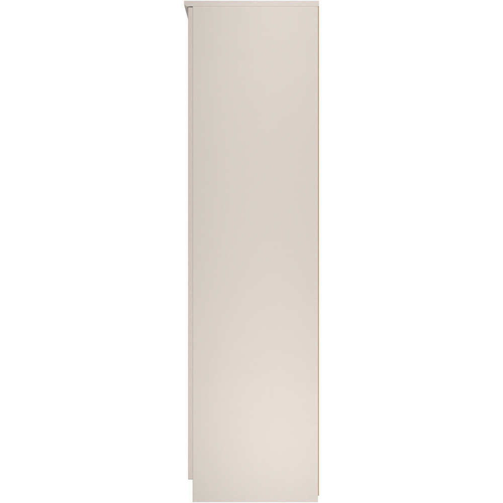Crowndale Camden 4 Door Kashmir Gloss Mirror Wardrobe Ready Assembled Image 7