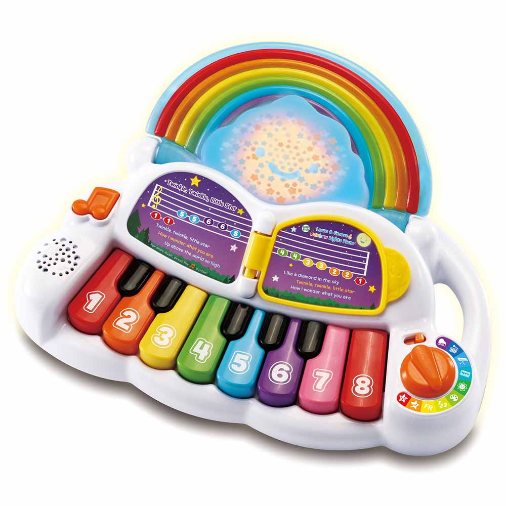 LeapFrog Learn & Groove Rainbow Lights Piano Image 1