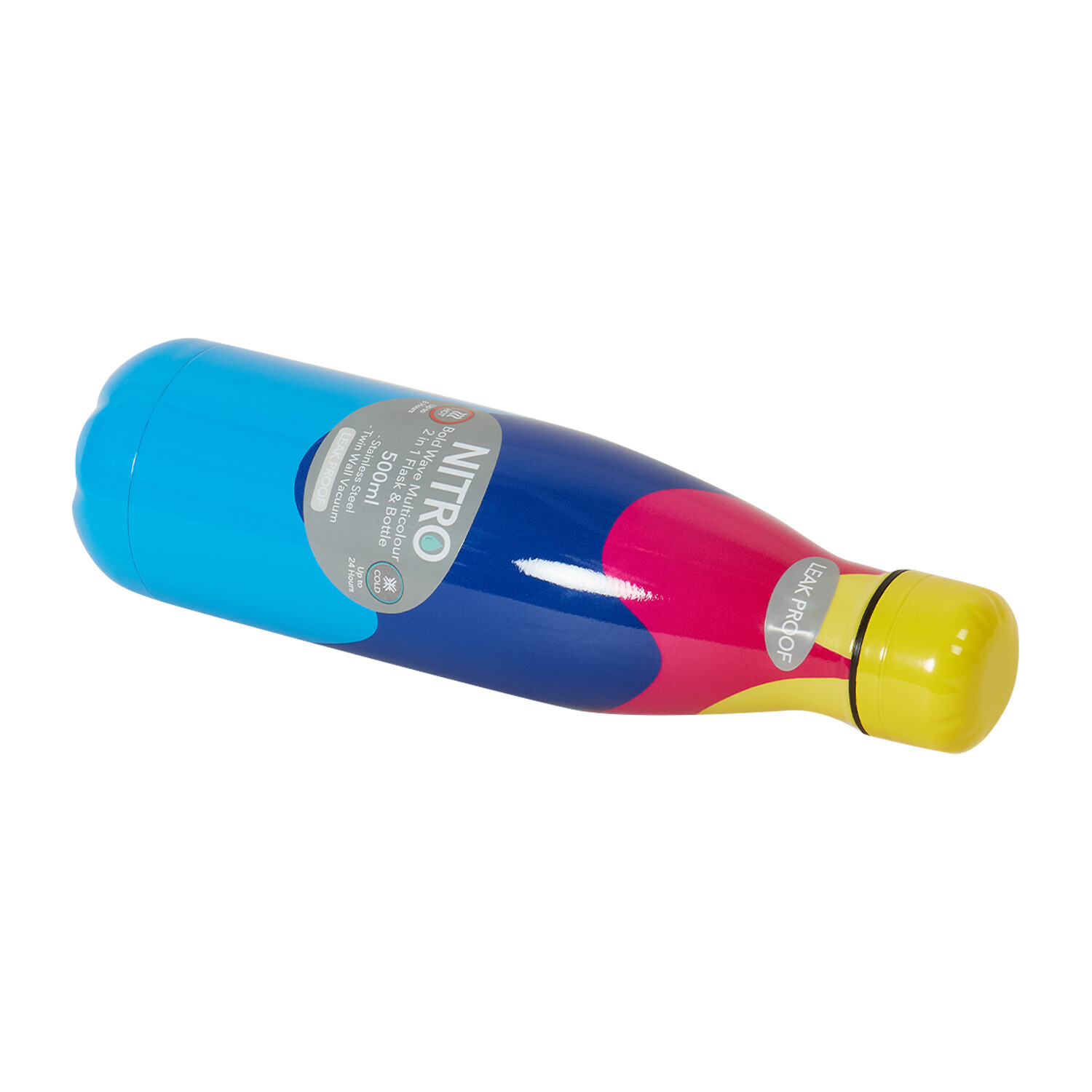 Nitro Bold Wave Bottle - Blue Image 3