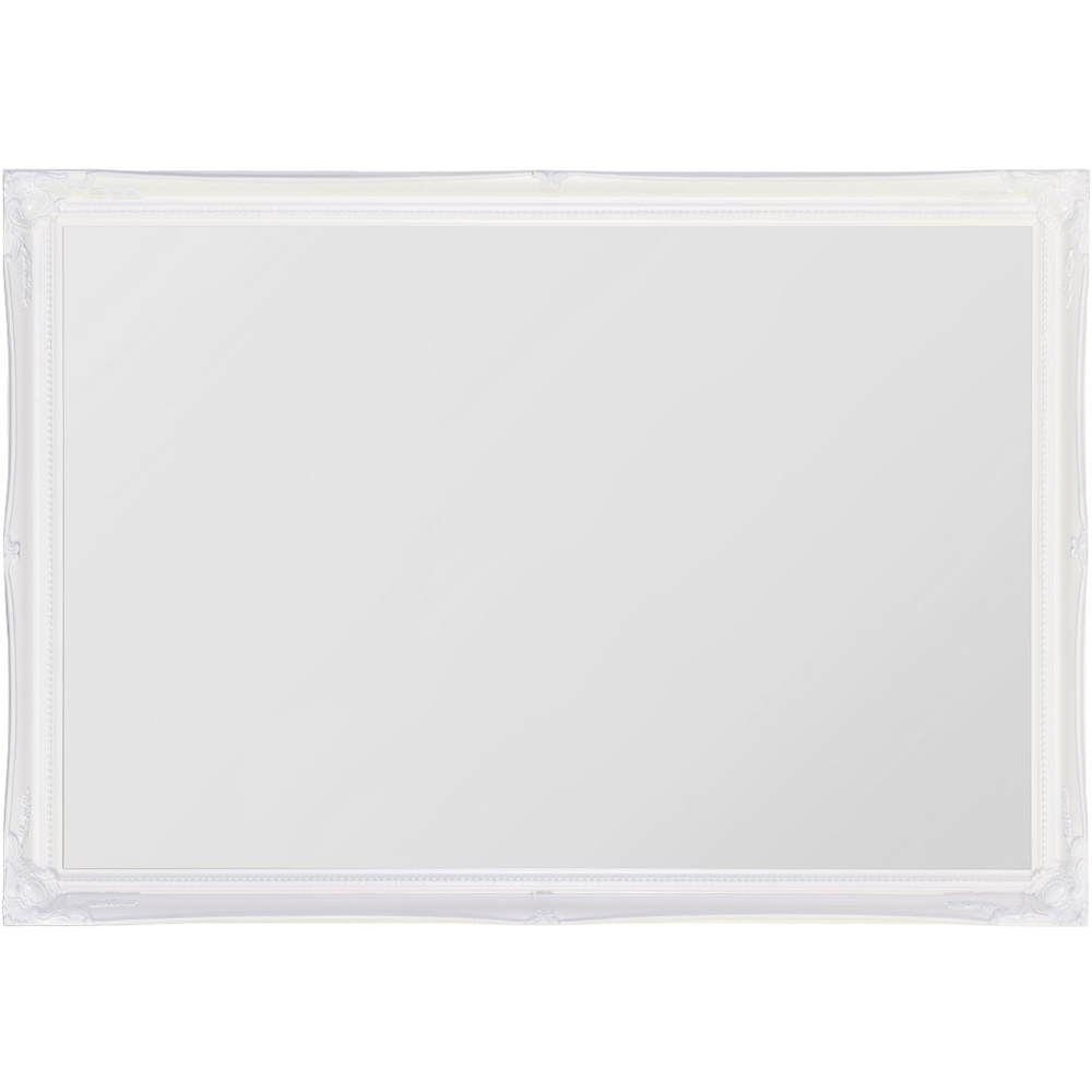 MirrorOutlet Fraser White Beaded Wall Mirror 98 x 68cm Image 3