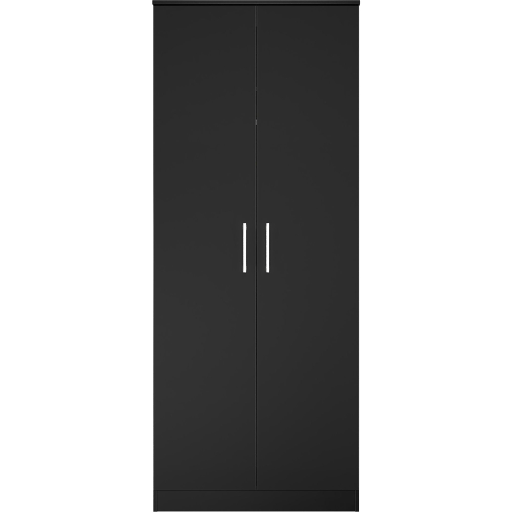 Crowndale Devon 3 Piece Black Matt Bedroom Furniture Set Image 7