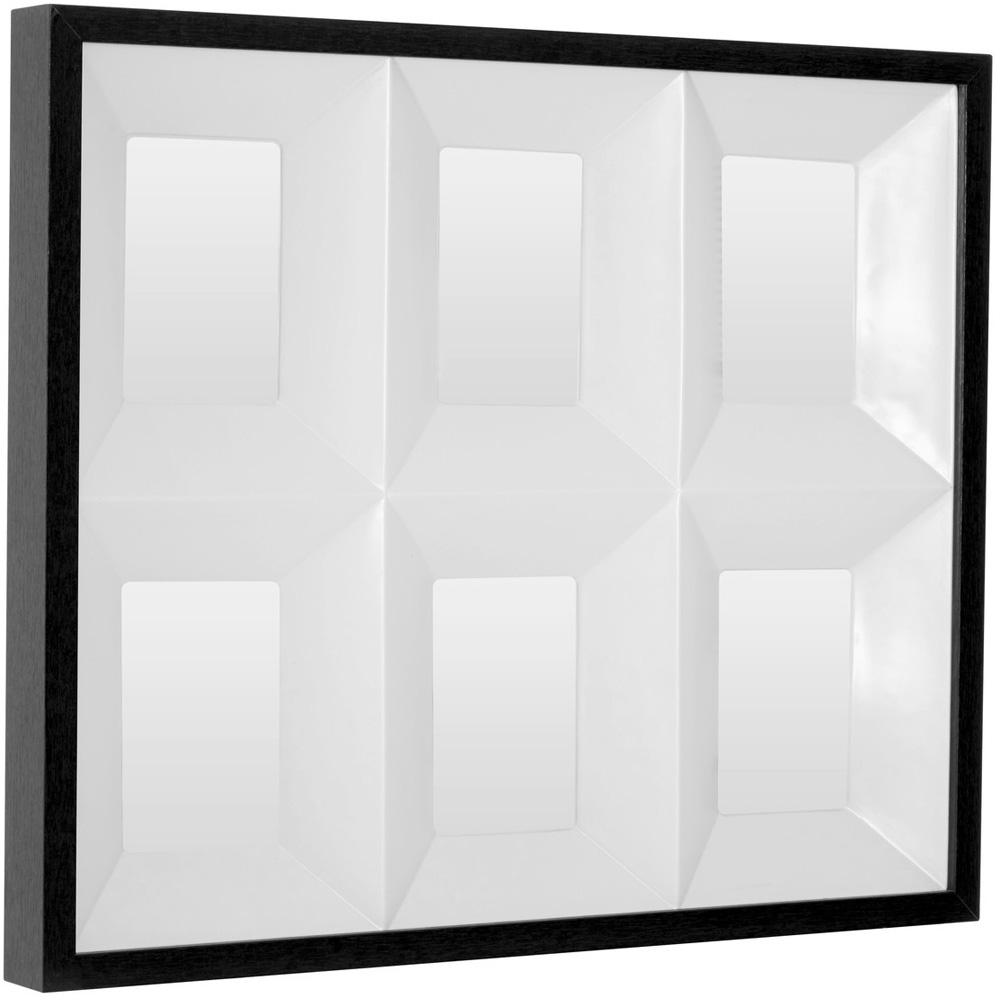 Premier Housewares 3D Box Design Square Black Collage Photo Frame Image 3