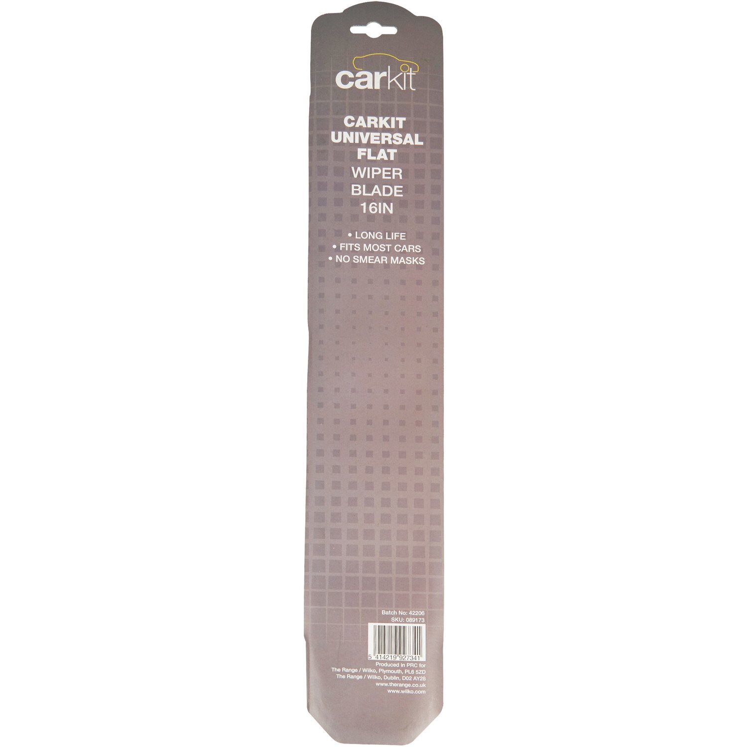 Carkit Universal Flat Wiper Blade - 16in Image 2