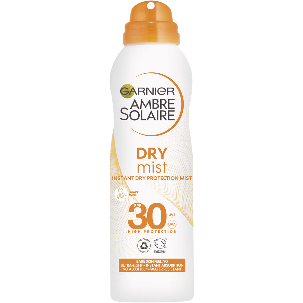 Garnier Ambre Solaire Instant Dry Protection Mist SPF30 Image 1
