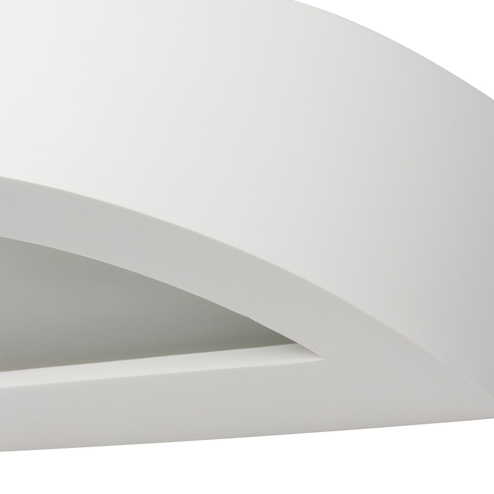 Inlight Paetyn Paintable Plaster Up and Down Wall Light Image 4