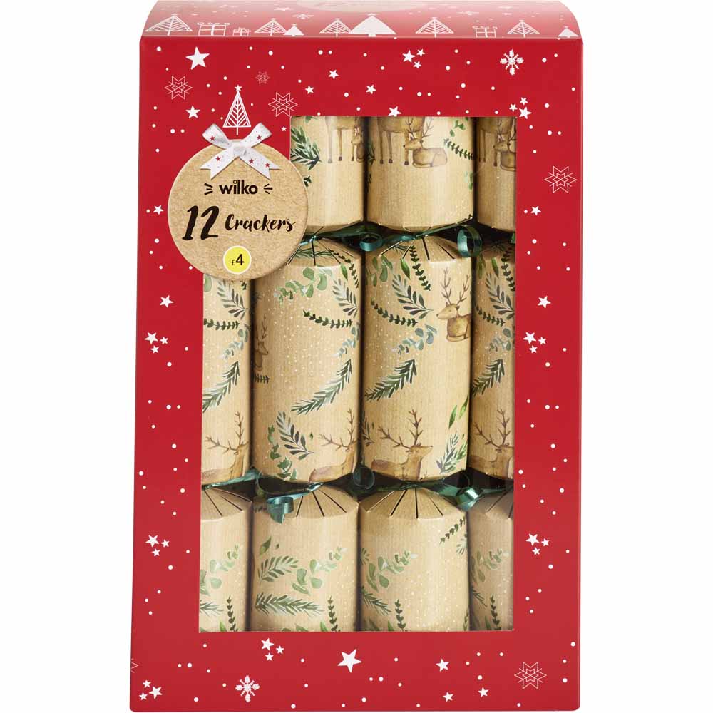 Wilko Midwinter Family Crackers 12 pack Image