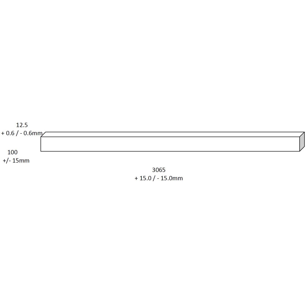 Wilsonart Zenith Cloudy Cement Upstand 100mm Image 6