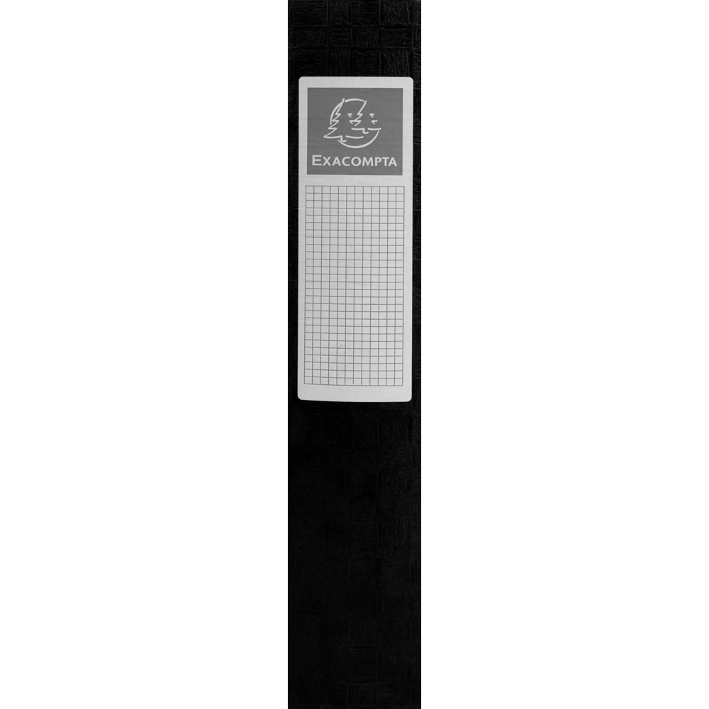 Exacompta Scotten Black Elasticated Filing Box with 60mm Spine 10 Pack Image 3