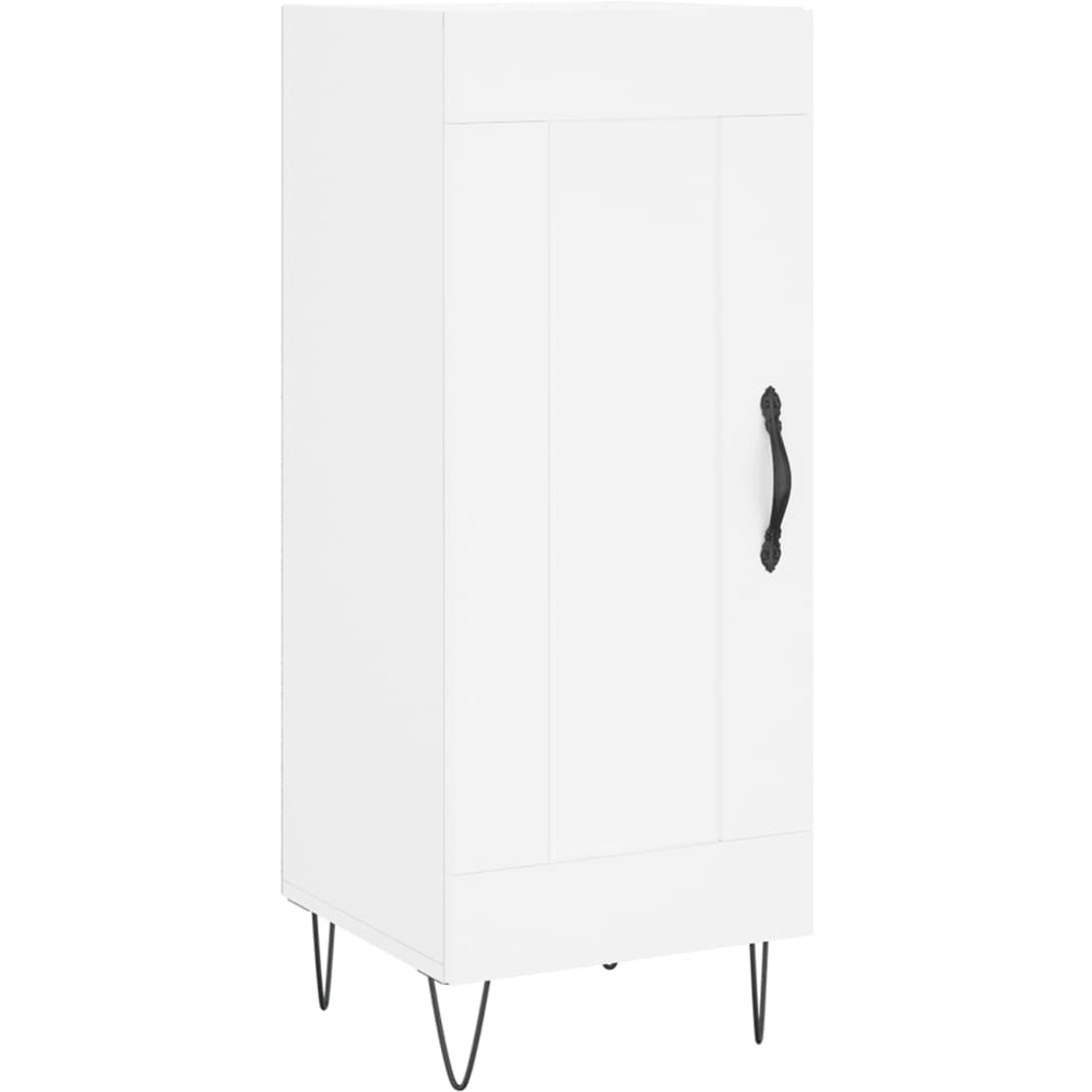 vidaXL 2 Door White Highboard Image 7