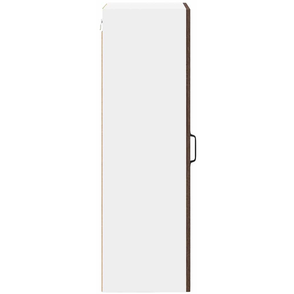 vidaXL Single Door Brown Oak Kitchen Wall Cabinet Image 6