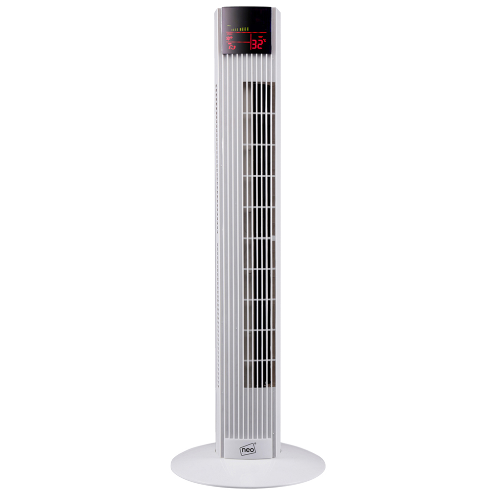 Neo White Tower Fan 36 inch Image 1