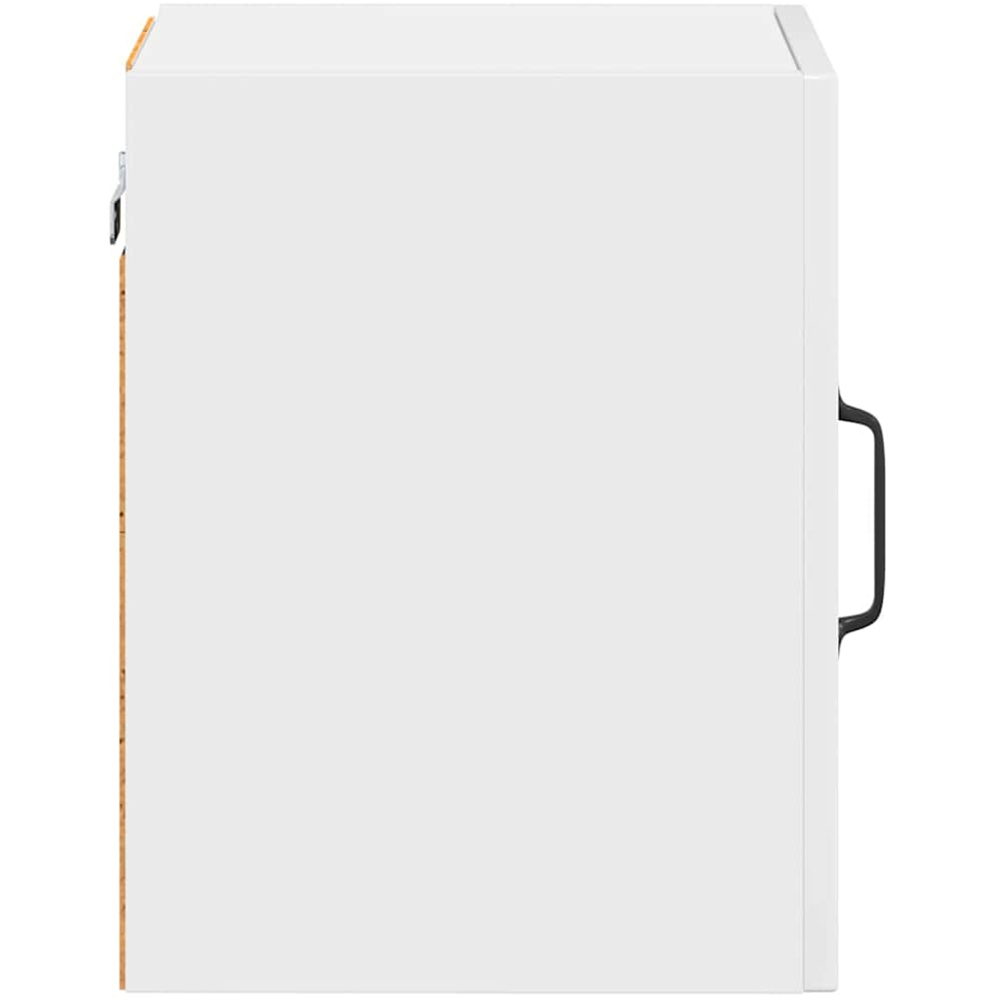 vidaXL Kalmar Single Door High Gloss White Wall Mounted Kitchen Cabinet Set of 2 Image 7