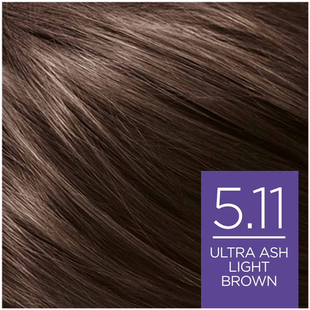 L'Oreal Paris Excellence Cool Creme Ultra Ash Light Brown 5.11 Permanent Hair Dye Image 5