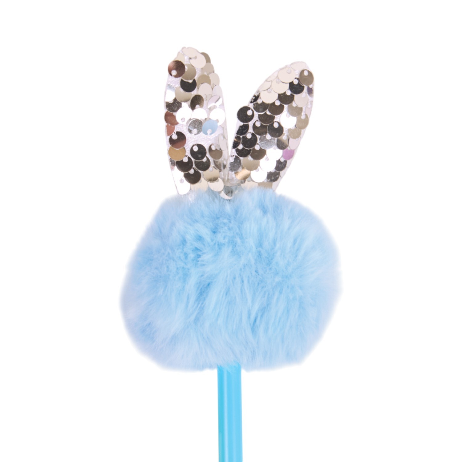 Spring Bunny Fluffy Pom Pom Pen Image 6