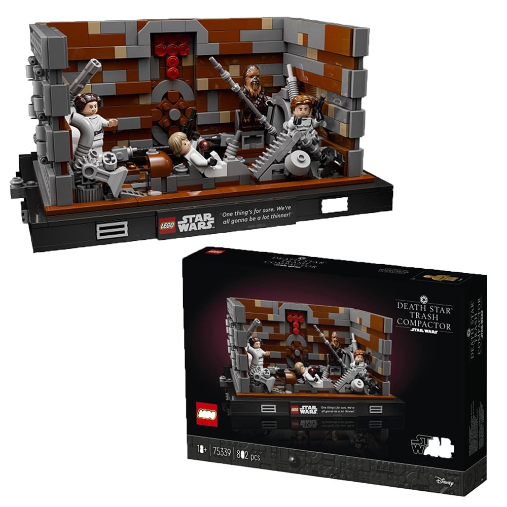 LEGO 75339 Star Wars Death Star Trash Compactor Diorama Image 3