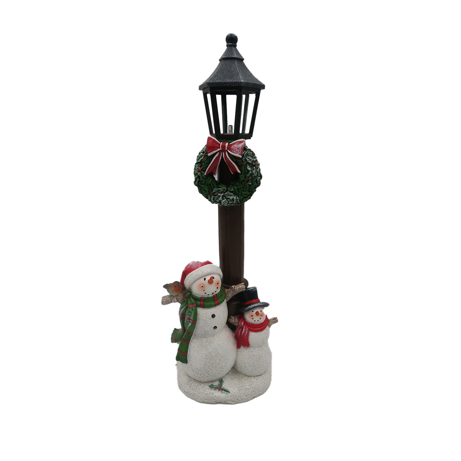 Nordic Noel LED Snowman Lantern Christmas Decoration Image