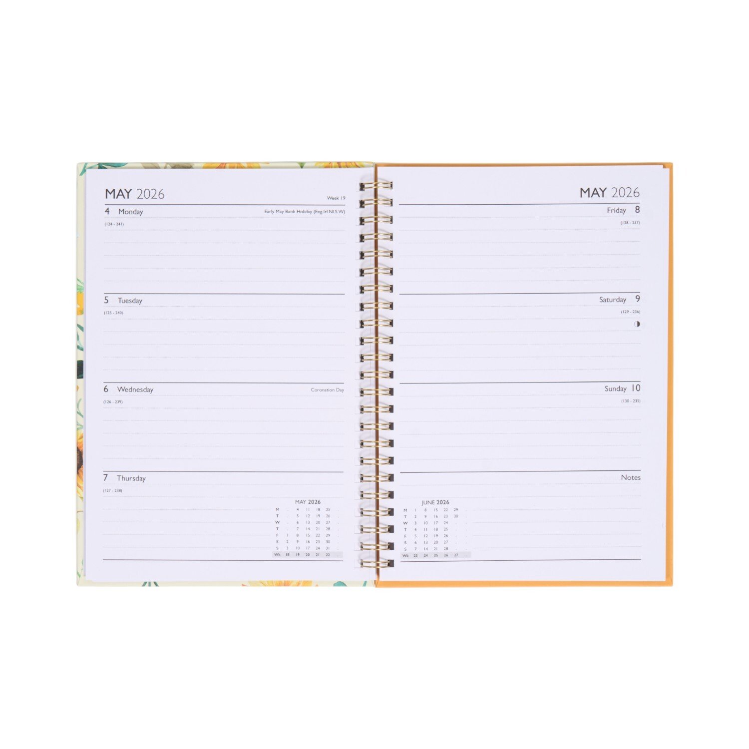 2026 Bee Spiral Diary A5 Image 2