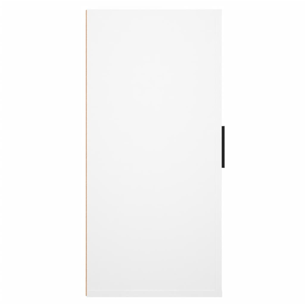 vidaXL Single Door White Sideboard Image 5